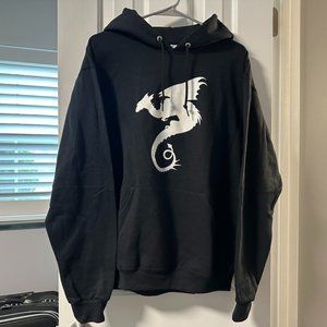 NWT New Holland Brewing Dragon's Milk Logo Hoodie, size Medium